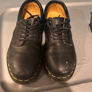 Black Dr Martens boys size 4 lace up